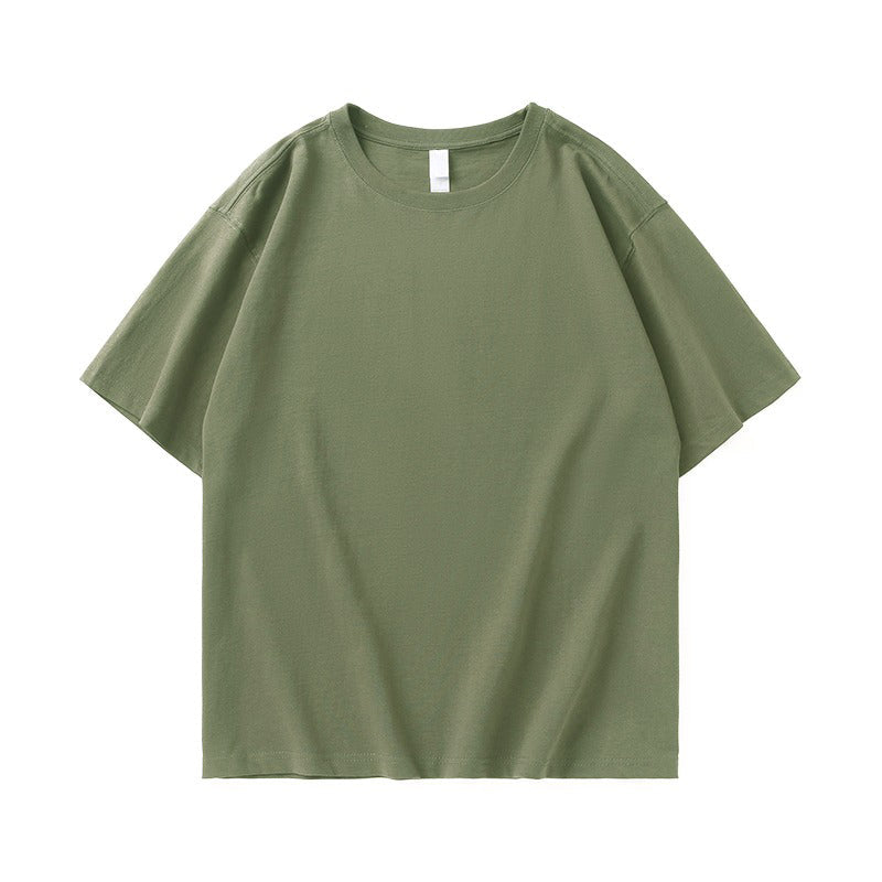 Mossgrön - T-shirt heavy cotton