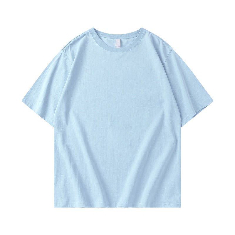Ljusblå - T-shirt heavy cotton