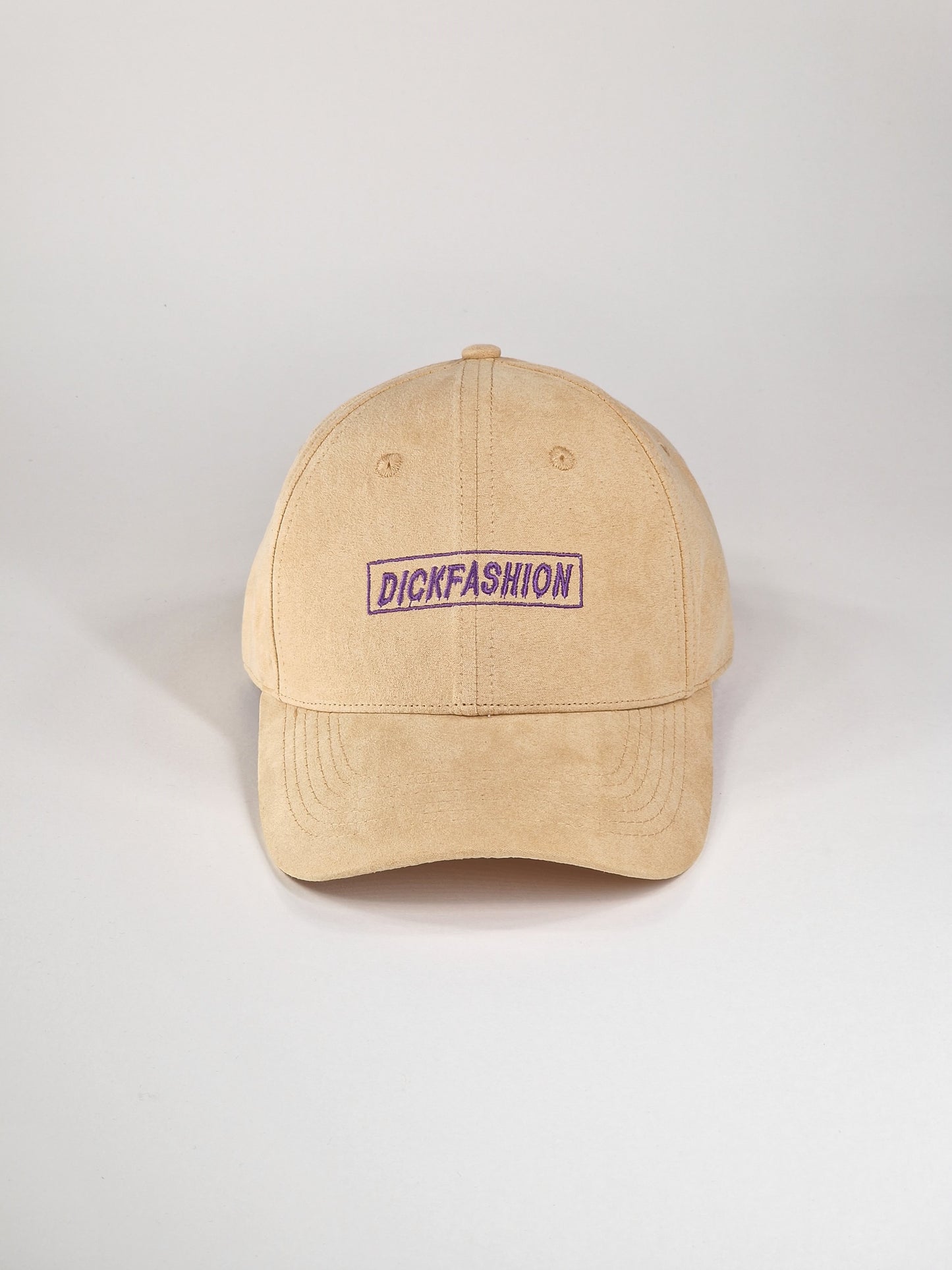 Gorra beige de nobuk