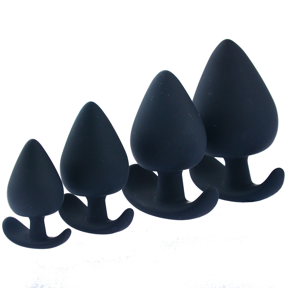 Silicone anchor buttplug, large