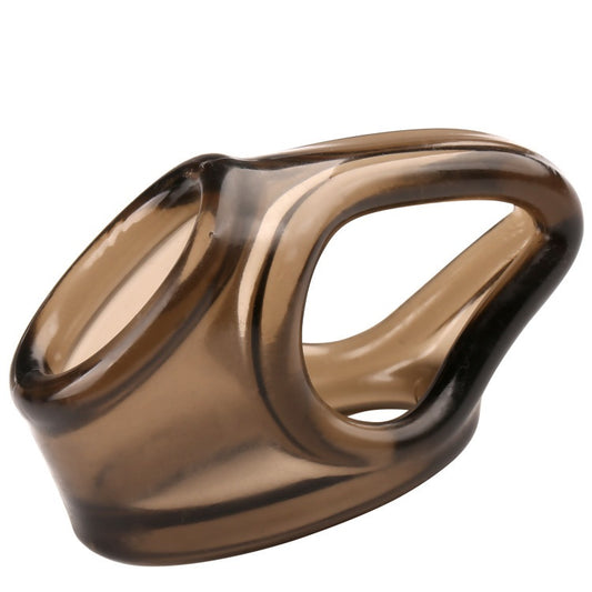 Kukring, anillo púbico o anillo para pene en goma muy suave. Jaula triple para pene y testículos