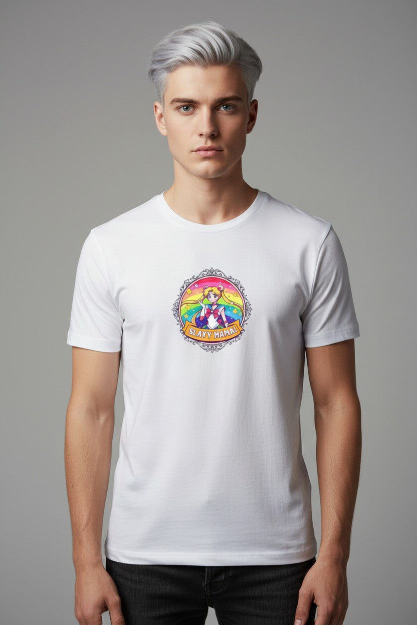 T-shirt med tryck, SLAYY MAMA!