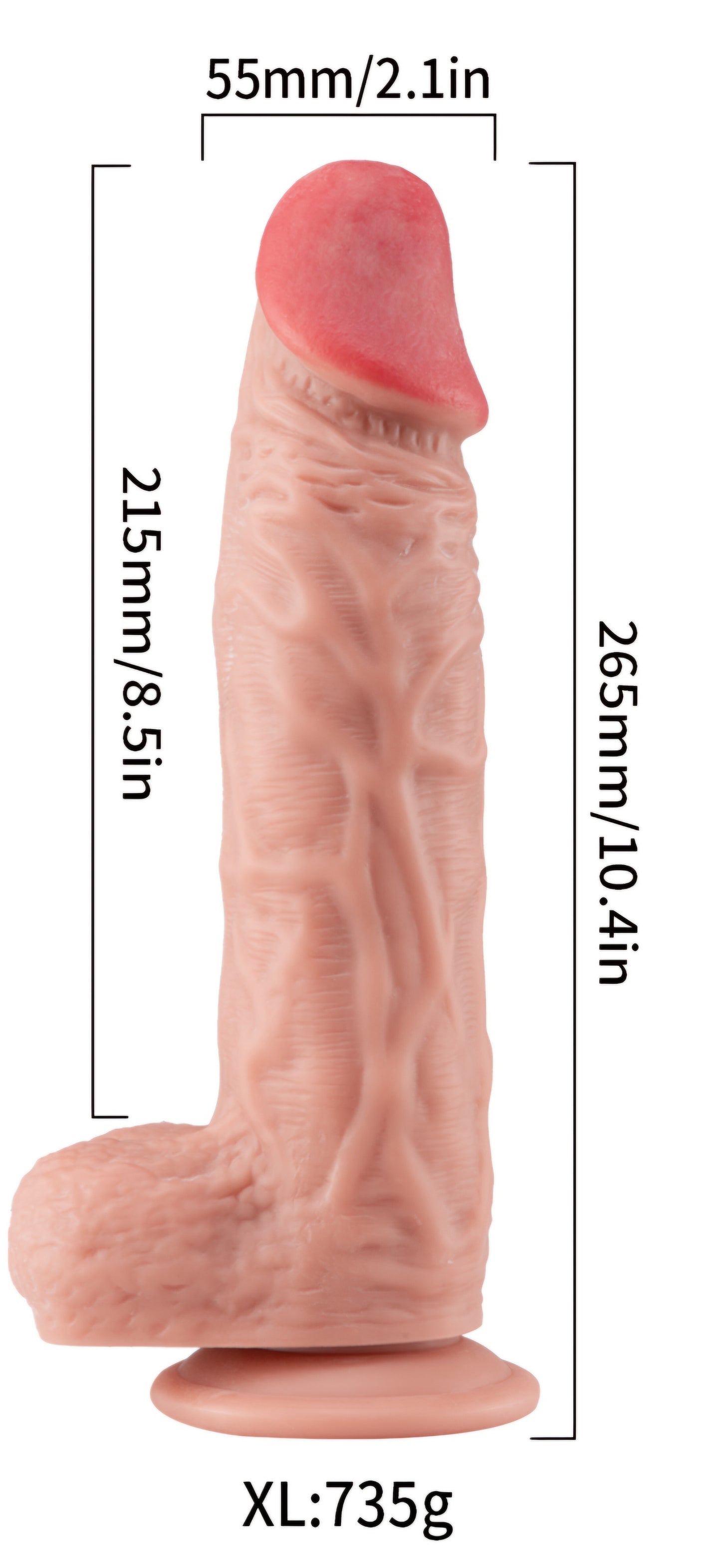 Dildo, 26,5 x 5,5 cm