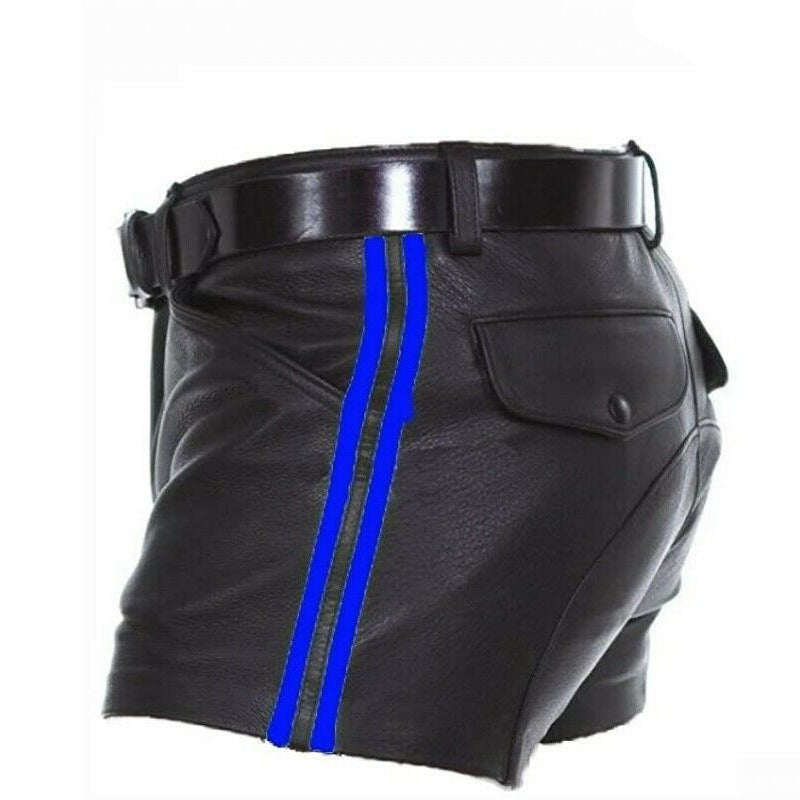 Shorts i veganläder