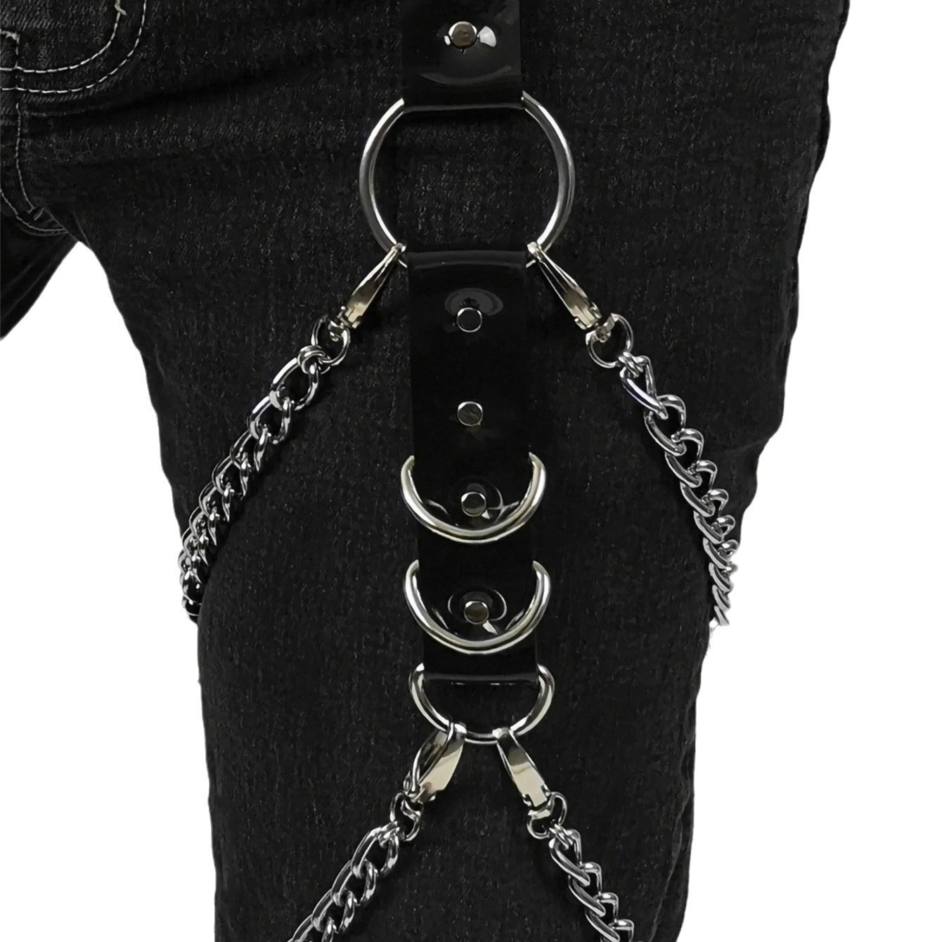 Harness, benharness med två kedjor