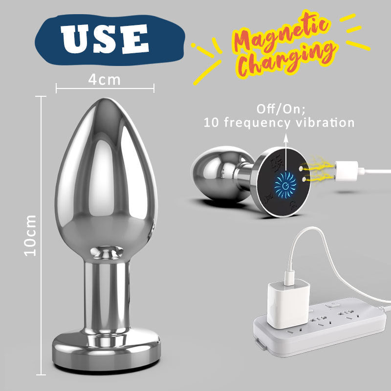 Silicone anchor buttplug, XL