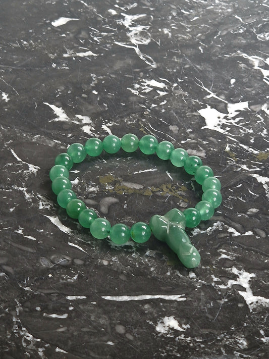 Grüner Aventurin – Armband aus Halbedelstein grünem Aventurin
