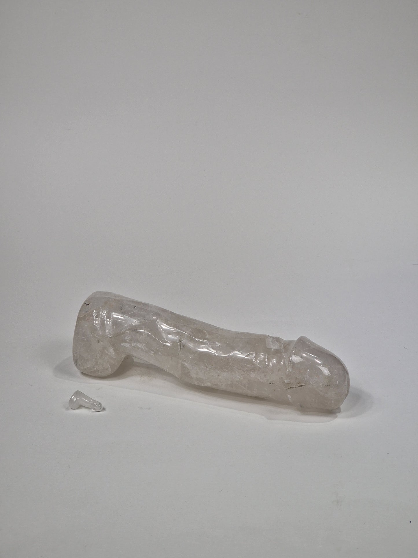 Staty i crystal - 25 cm, 1.5kg clear quartz