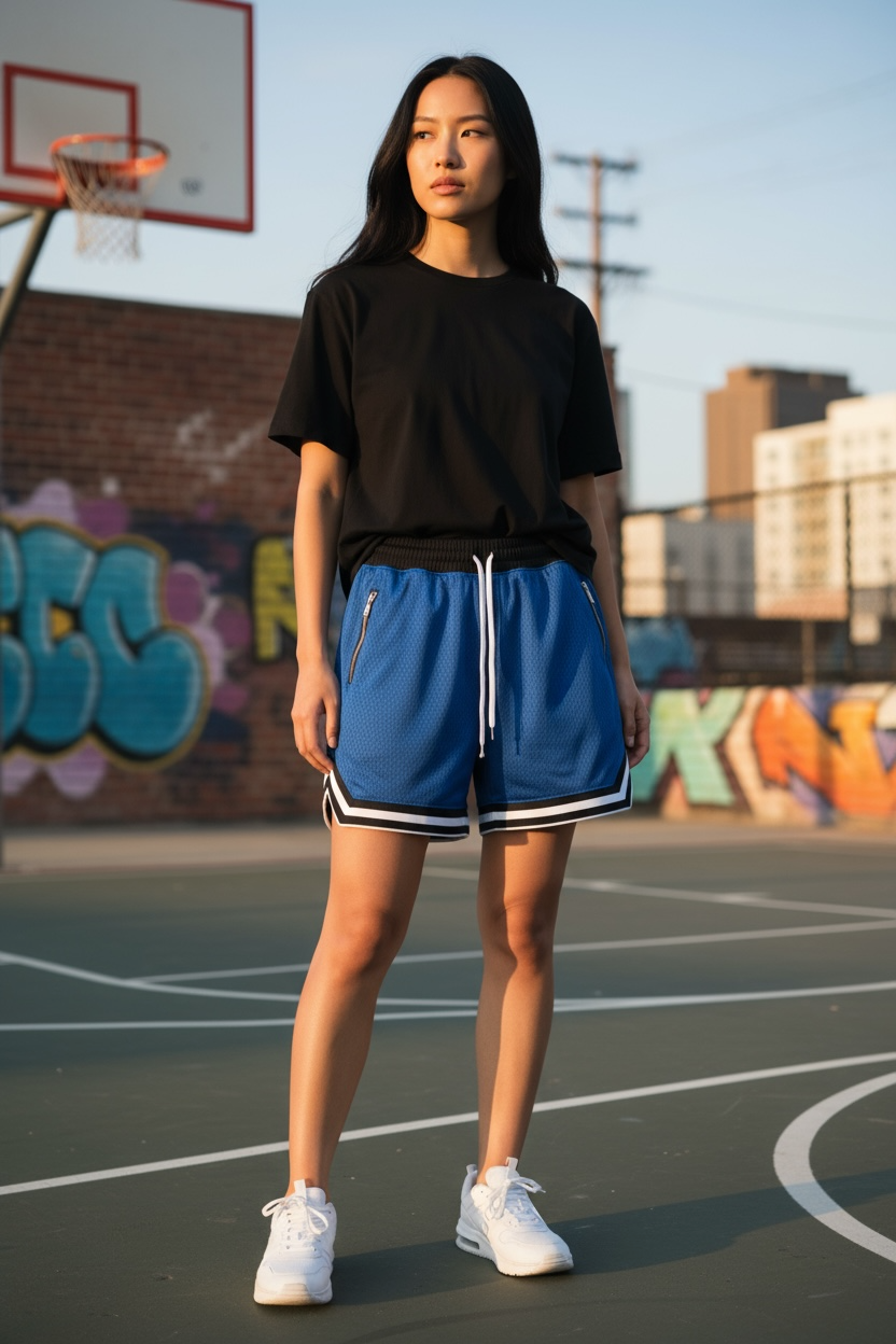 Pantalones cortos, shorts de entrenamiento y deportivos en muchos colores diferentes
