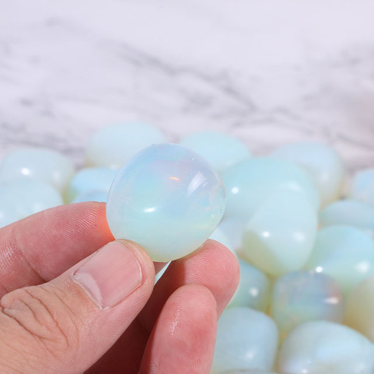 Opal tumbled crystal