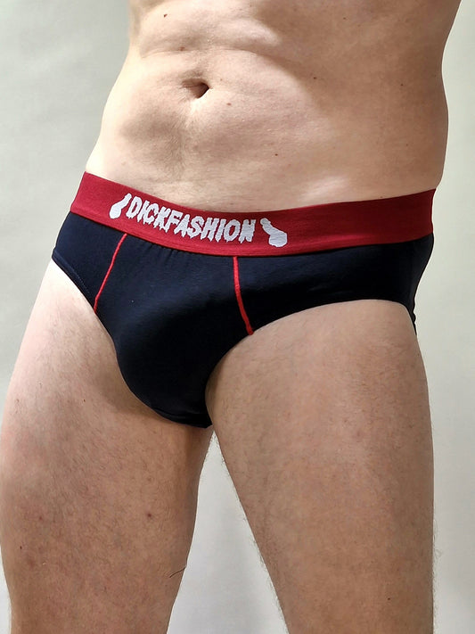 Black-red briefs, comfortable and unique men's underpants