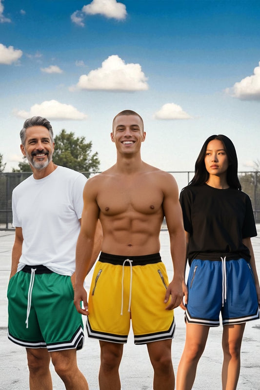 Shorts, basketshorts och träningsshorts i många olika färger