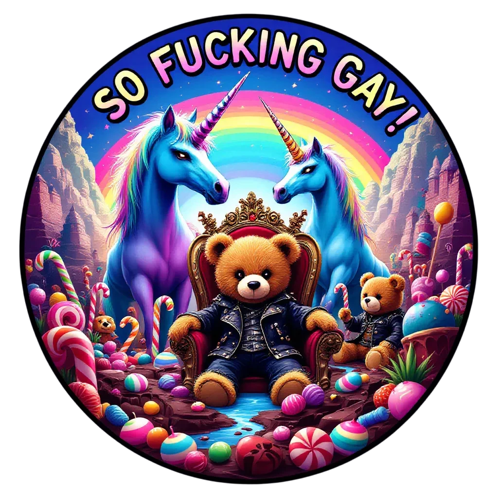 T-shirt - So f*cking gay