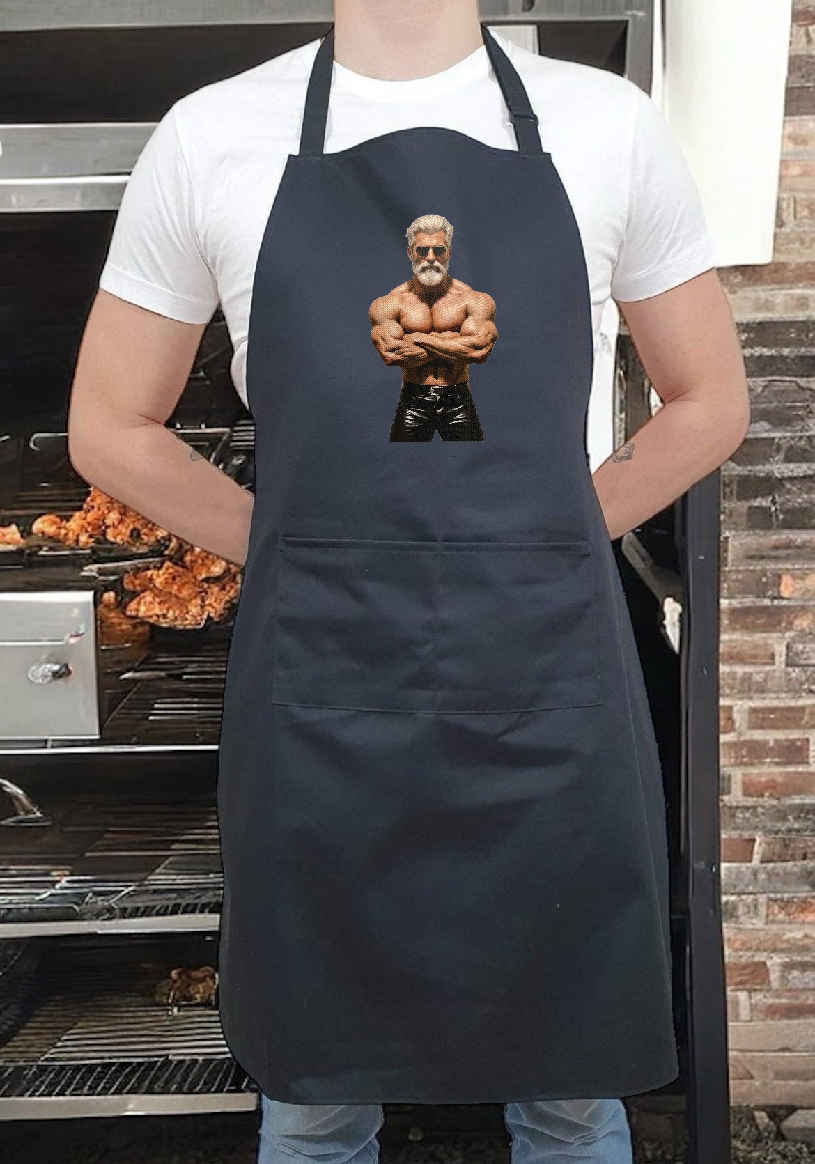 Förkläde med roligt tryck, sexy daddy