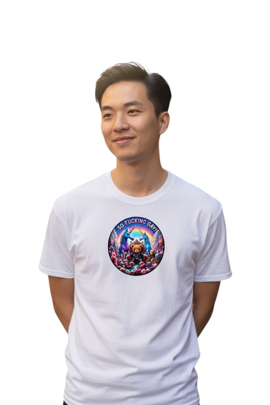 T-shirt - So f*cking gay