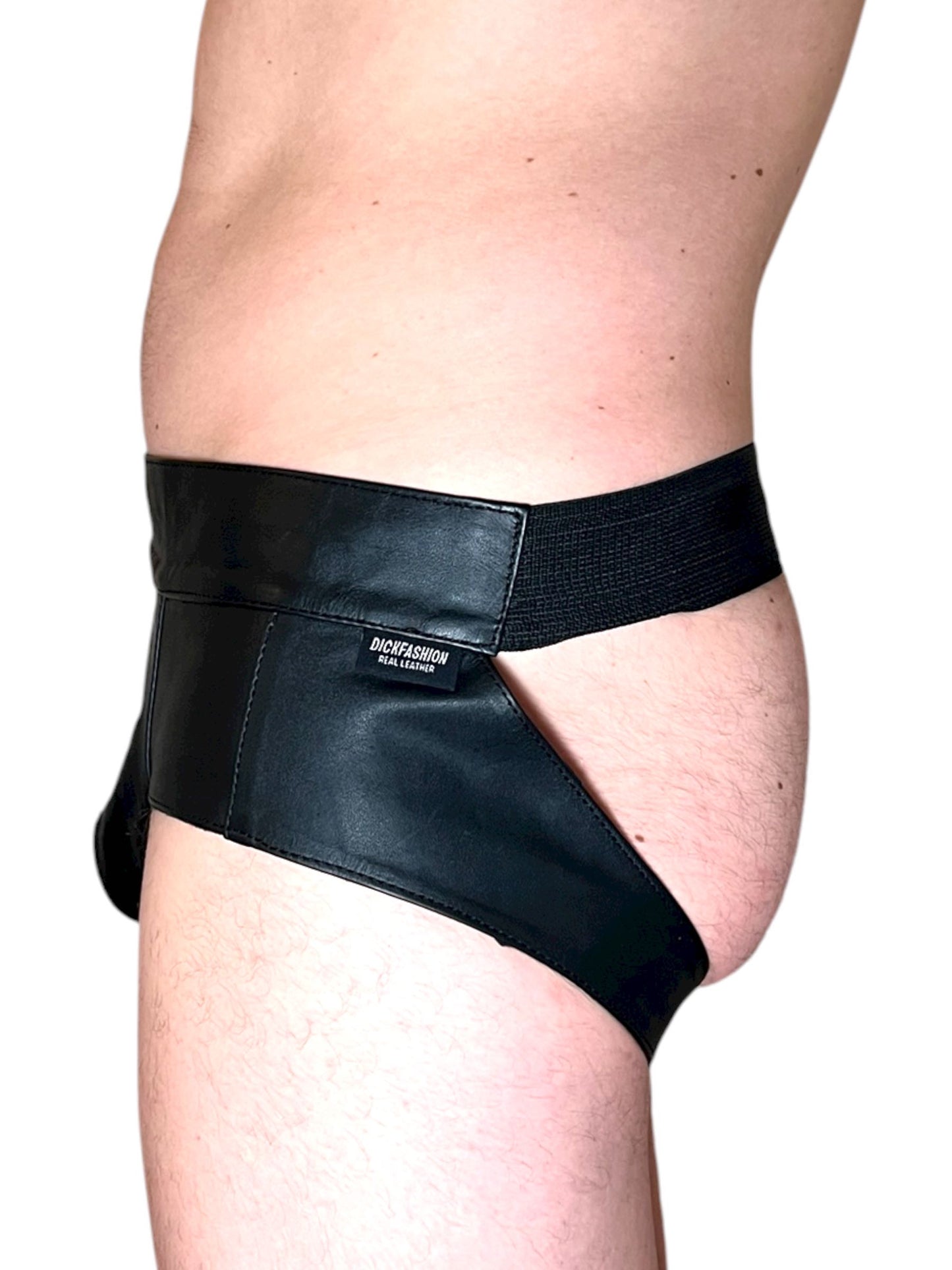 Jockstrap i äkta läder