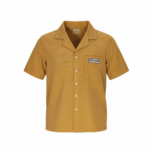 Manchesterskjorta - Senapsgul