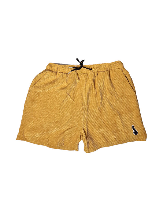 Manchester-Shorts – Senfgelb