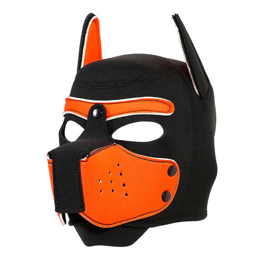 Puppy play Mood, Mask, orange