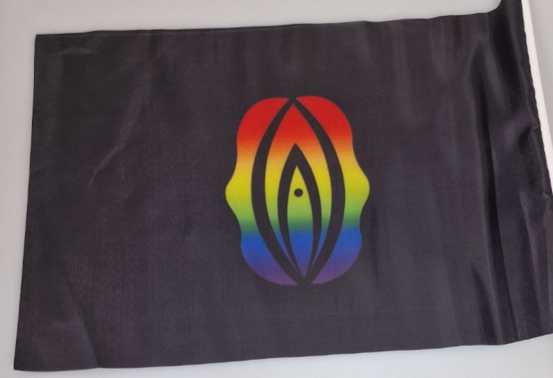 Flaggstångsflagga regnbågsflagga pride - 150x240