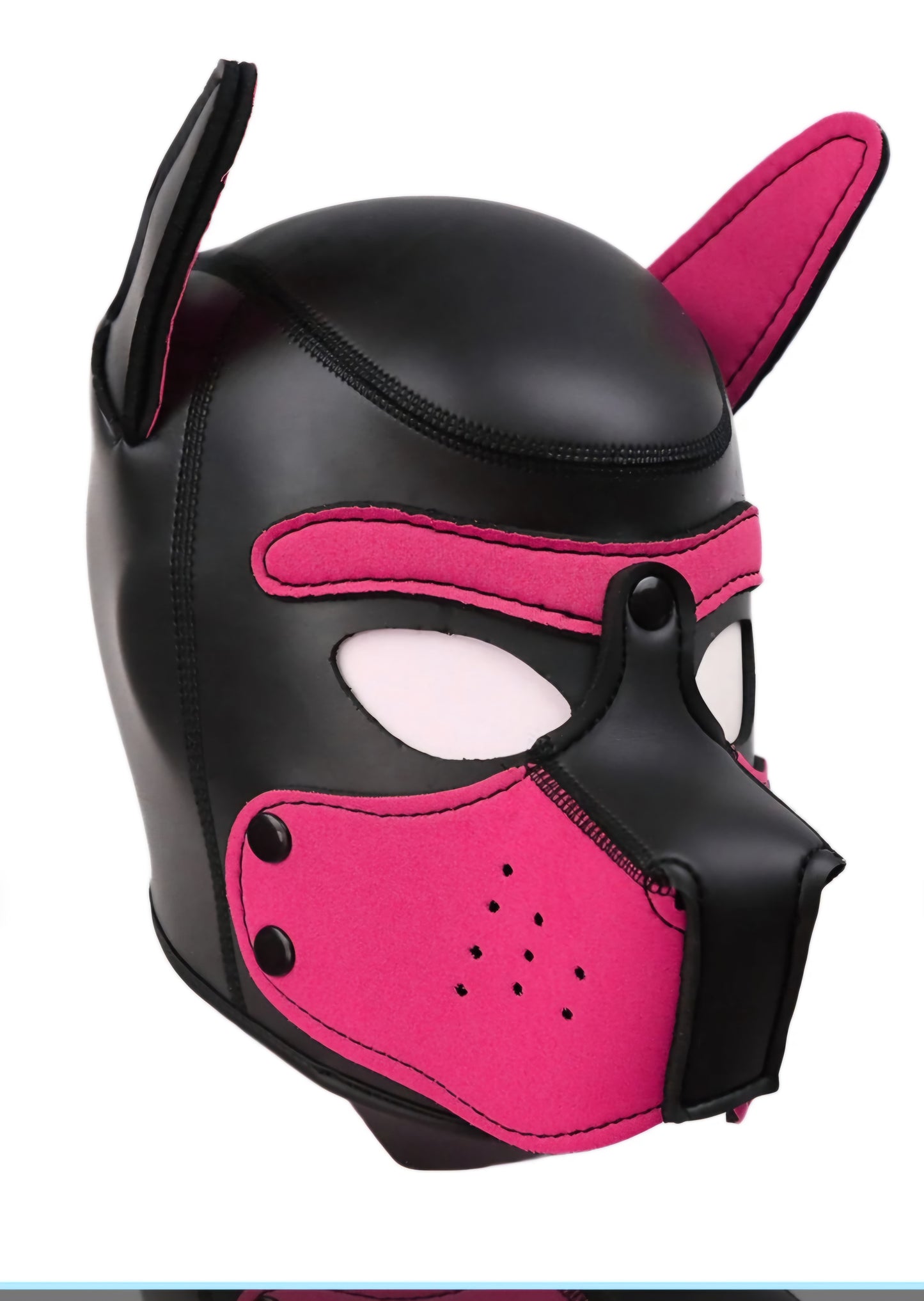 Puppy play hood eller mask i neopren