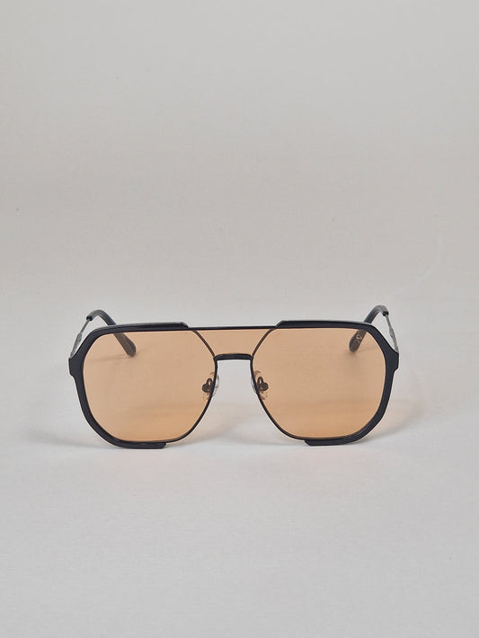 Sonnenbrille mit polarisierten orangefarbenen Gläsern für Männer und Frauen. Nr. 30