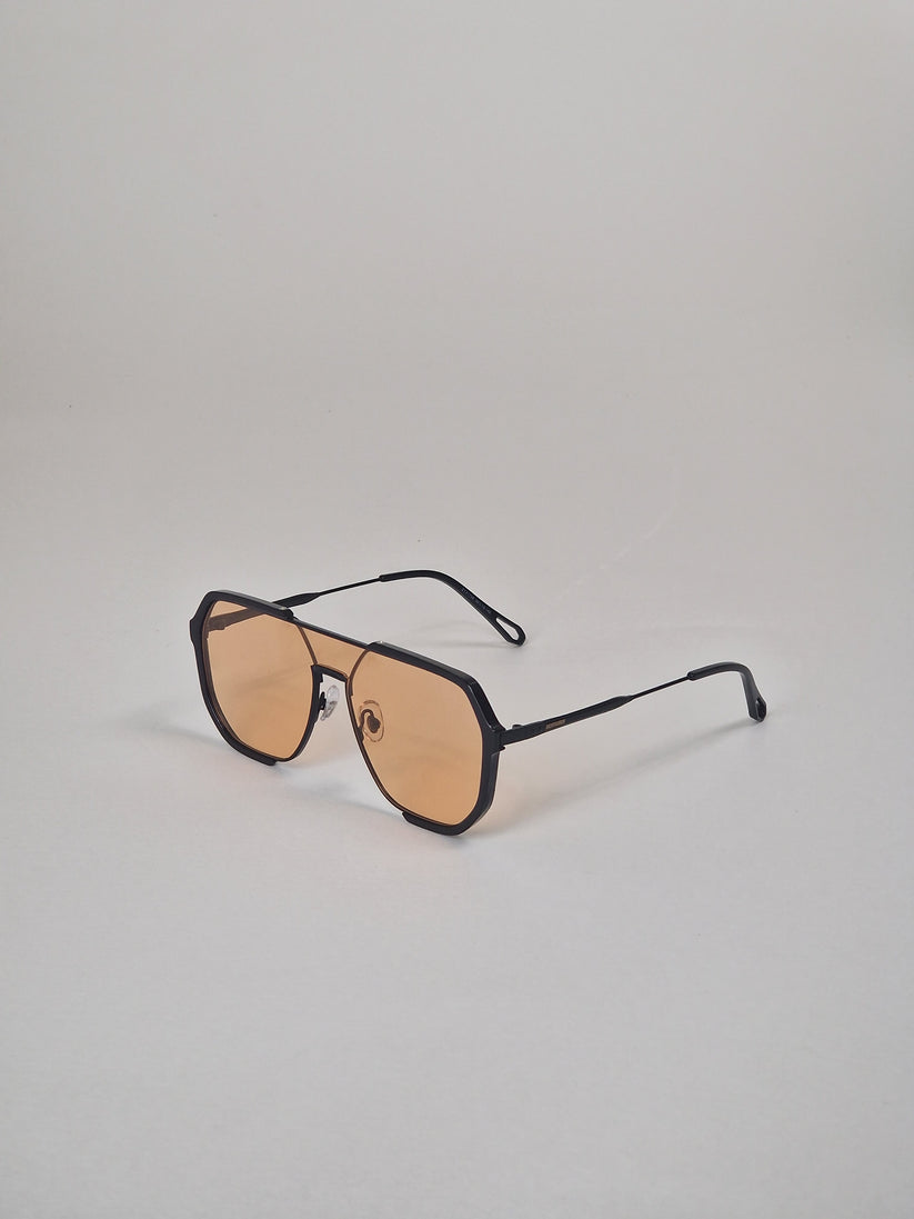 Sonnenbrille mit polarisierten orangefarbenen Gläsern für Männer und Frauen. Nr. 30