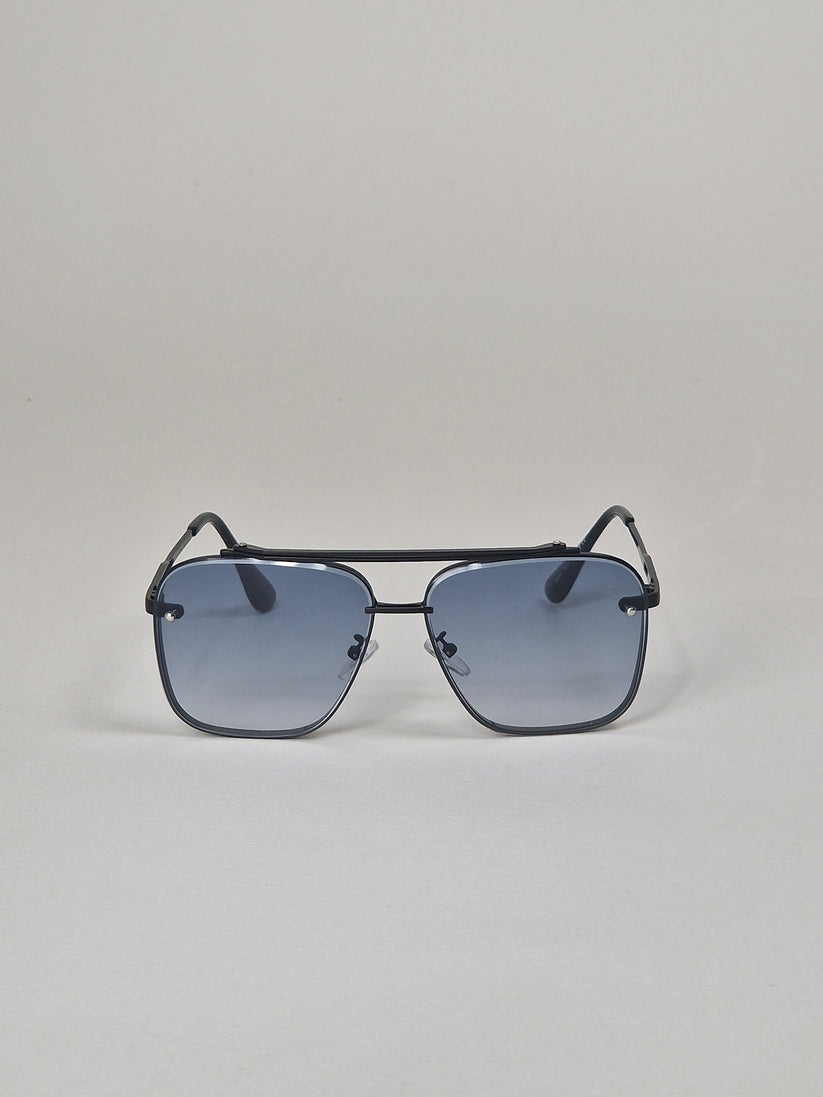 Gafas de sol modernas, tintadas en azul No.13
