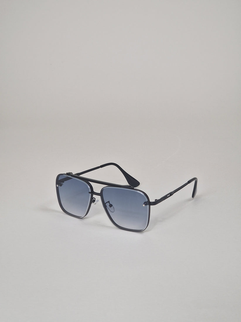 Gafas de sol modernas, tintadas en azul No.13