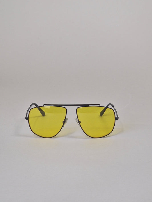 Sunglasses with polarized yellow tinted lenses. No. 23