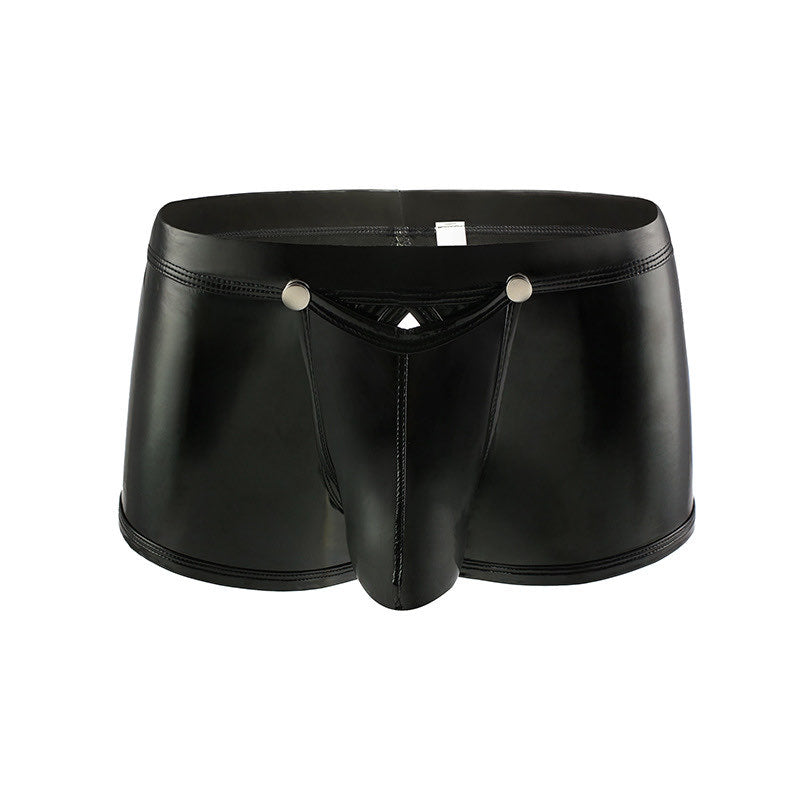 Rubber shorts or men's underpants with an openable front