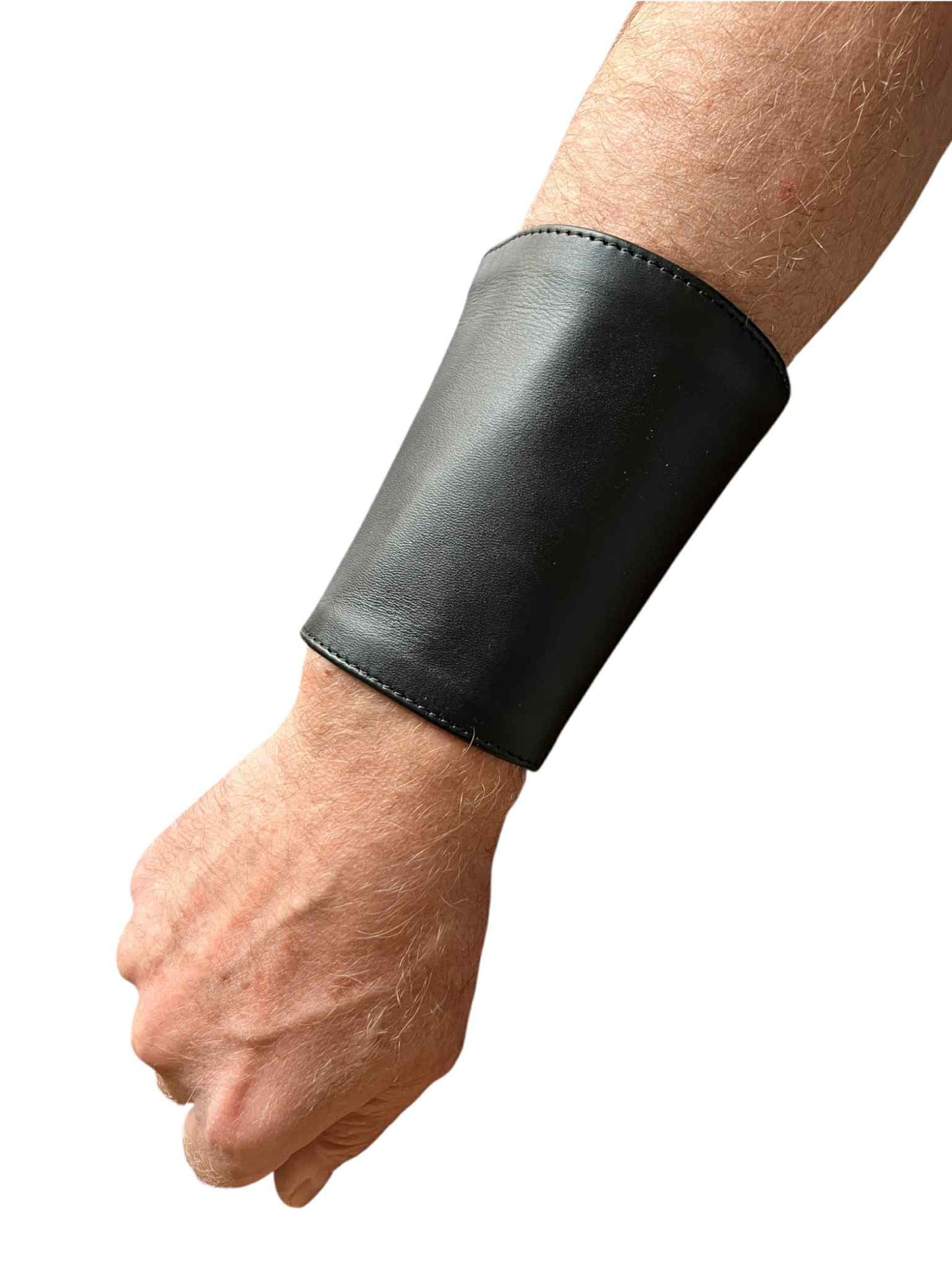 Armband i äkta svart eller blått läder