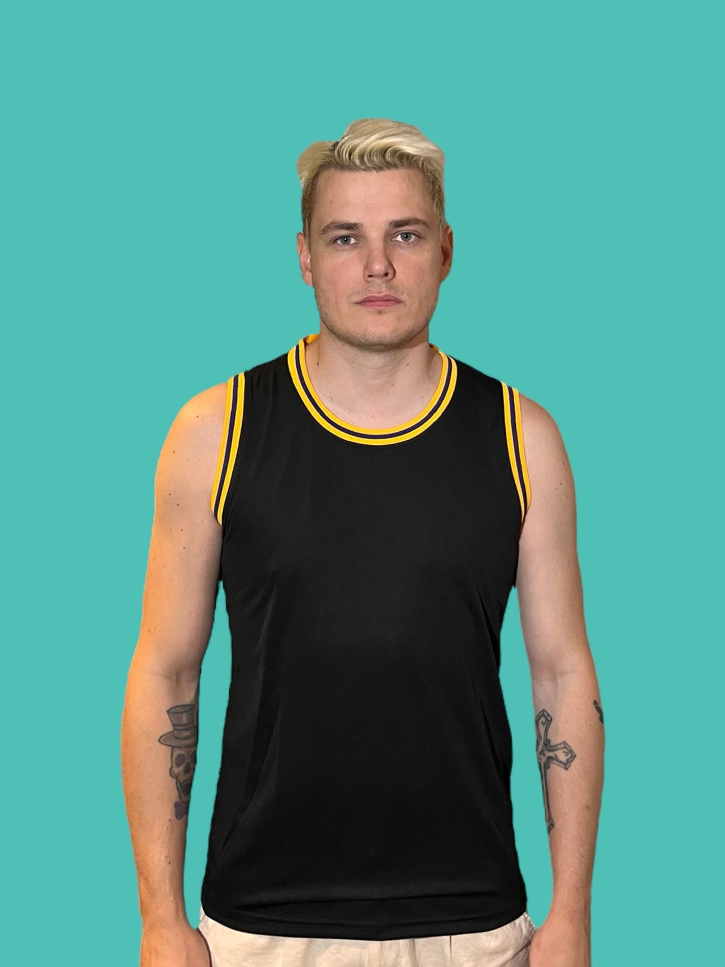 Basketlinne utan tryck