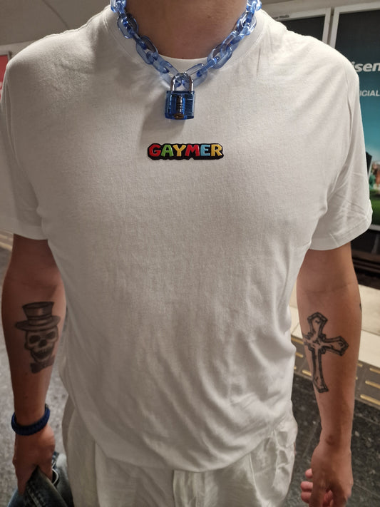 T-shirt med tryck GAYMER