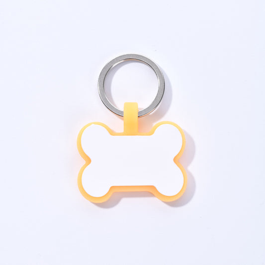Ben för halsband för valpar som gillar puppy play, glow in the dark