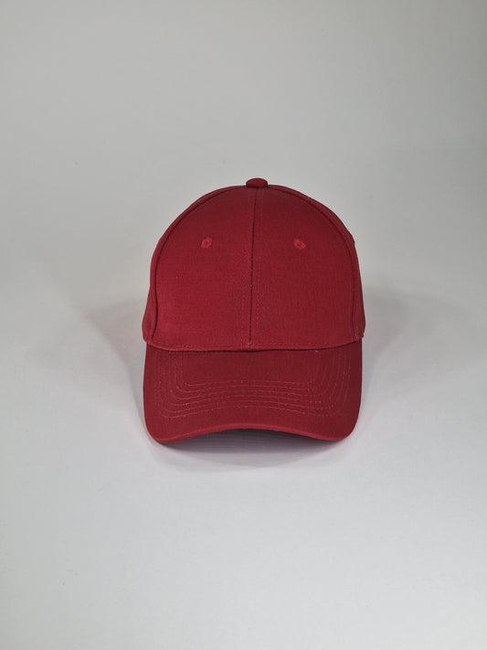 Red cap with or without print (Choose from several prints)