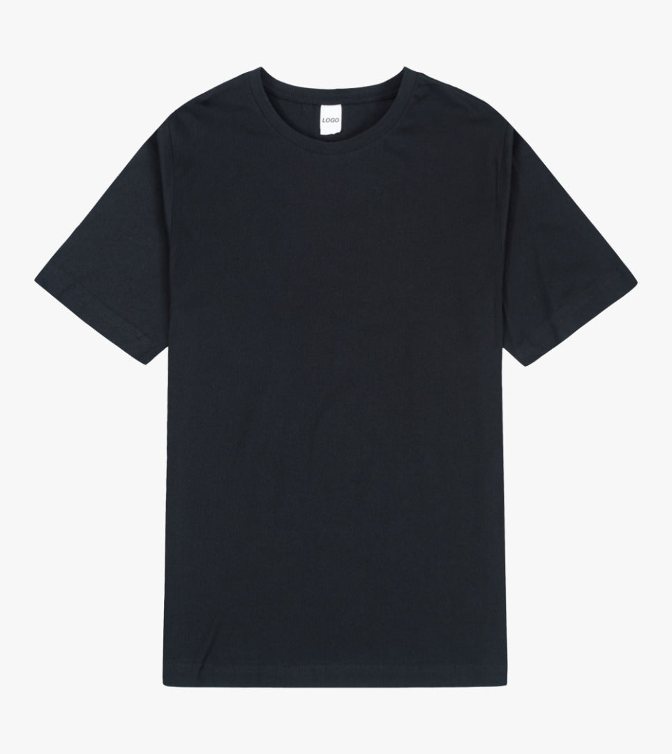 Svart T-Shirt regular cotton (välj bland flera tryck)