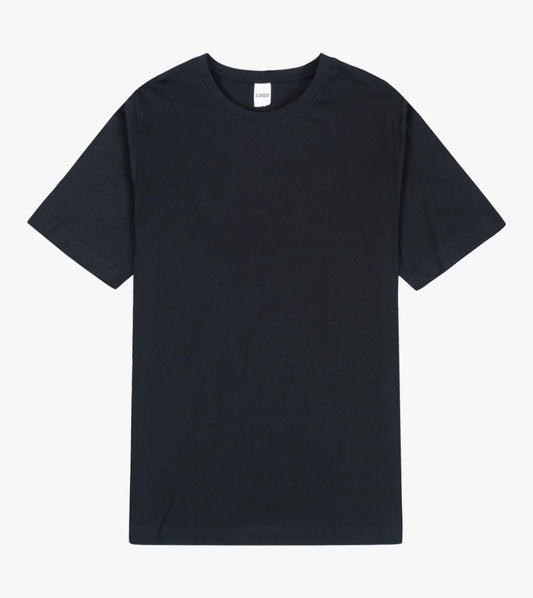 Camiseta negra regular algodón, elige entre varios estampados en la camiseta