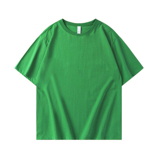 Verde - Camiseta de algodón pesado (elige entre varios estampados)