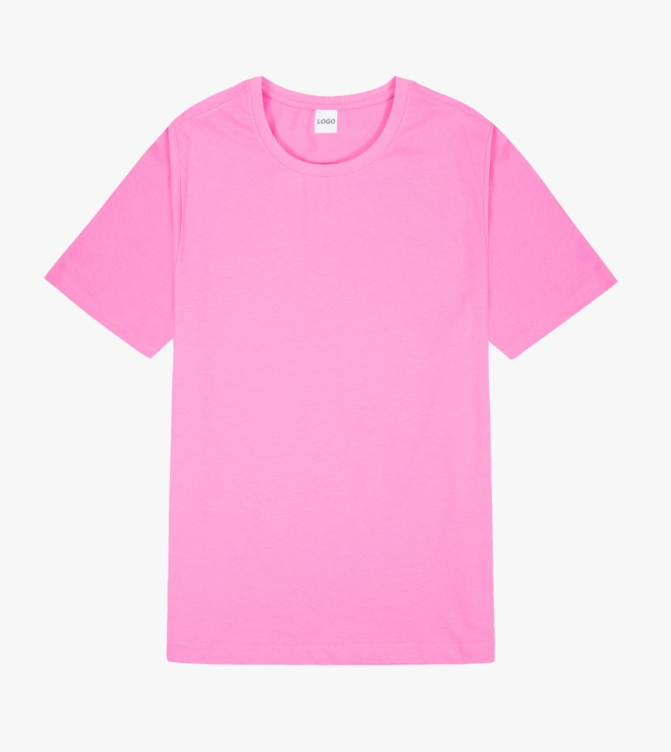 Rosa - T-Shirt aus normaler Baumwolle (wählen Sie aus mehreren Drucken)