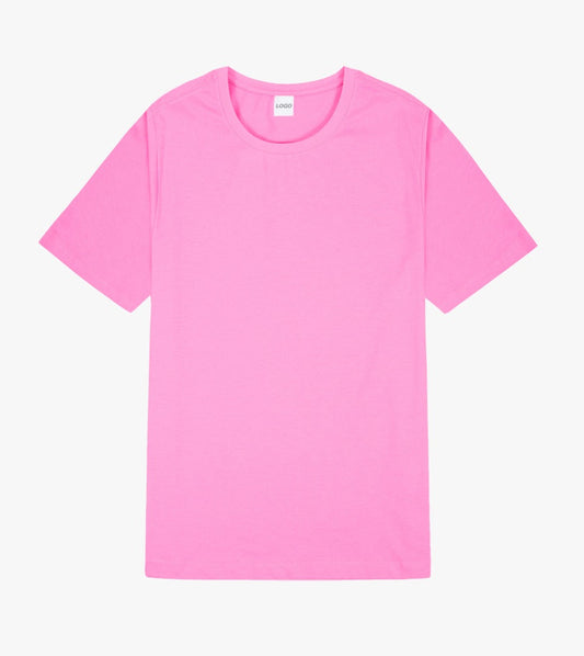 Rosa - Camiseta regular de algodón (elige entre varios estampados)