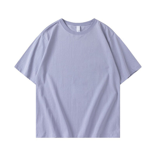 Púrpura pastel - Camiseta de algodón pesado (elija entre varios estampados)