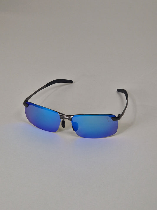 Herrensonnenbrille, blaues Glas Nr.40