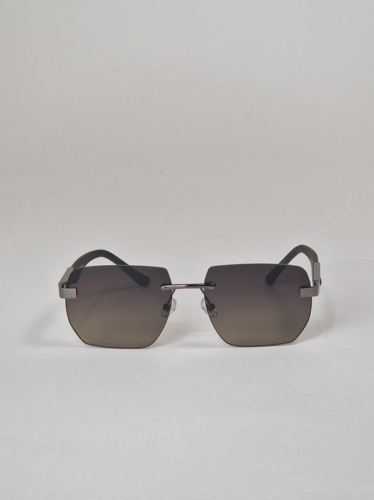 Solglasögon med polariserade mörka, svarttintade glas. No.35