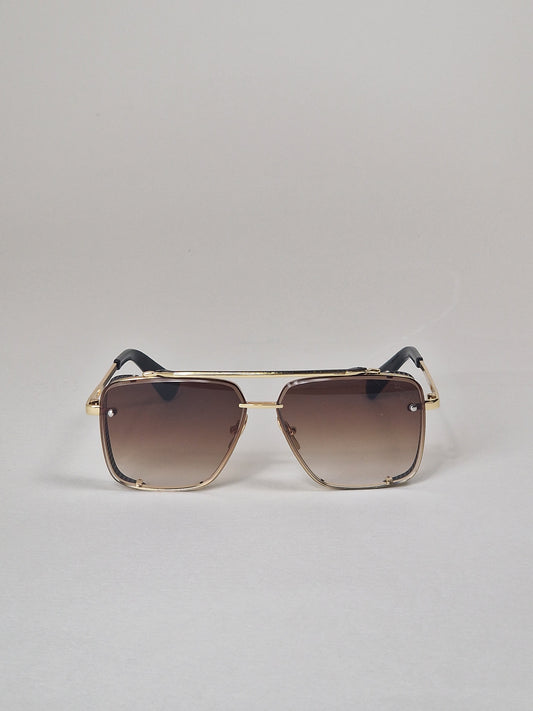 Polariserade solglasögon med bruntintade glas. No.32