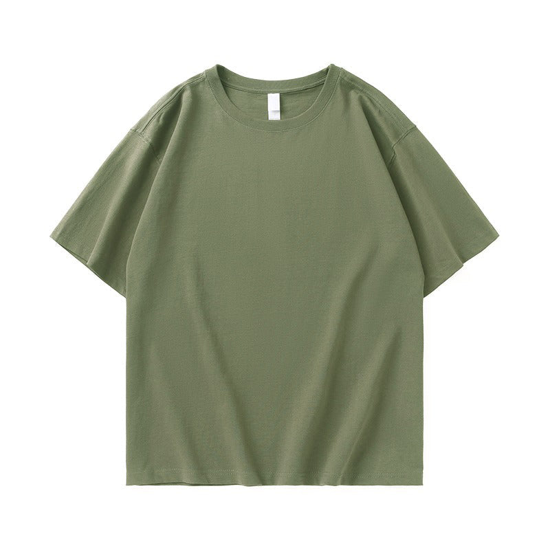 Mossgrön - T-shirt heavy cotton (välj bland flera tryck)