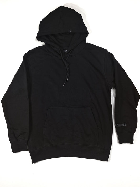 Black hoodie or hooded sweatshirt in high quality at a low price